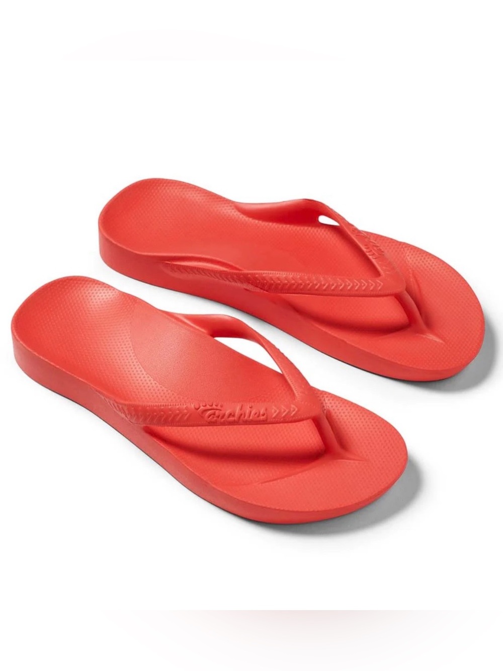 Archies Footwear Arch Support Coral
Flip Flops Great condition! Size 10